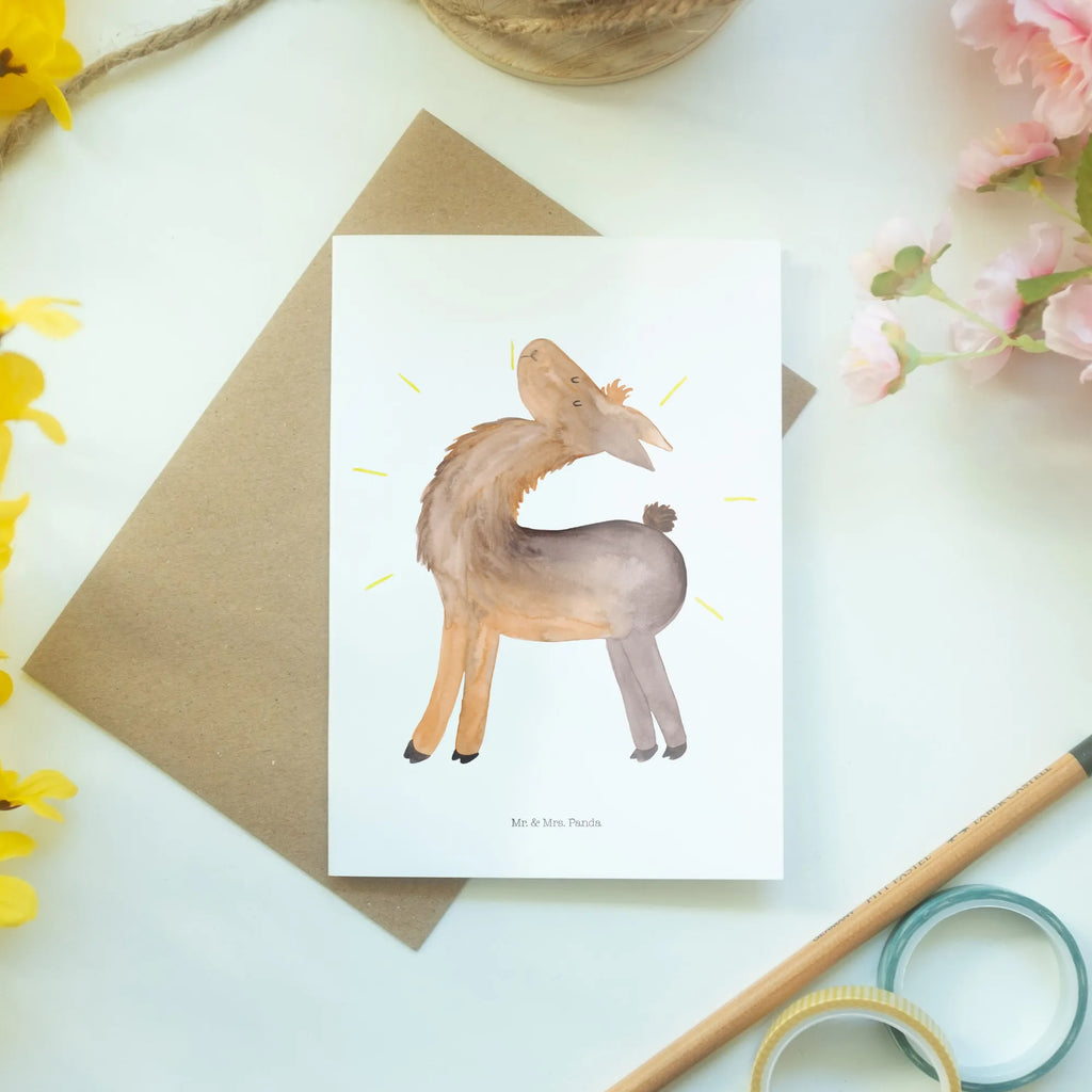 Greetings card lama Proud greeting card, folding card, birthday card, invitation card, wedding card, Llama, llama, alpaca, trendy animal, Outsider, Buddy, Family, Lama, Different, Llamas, Proud, New start, Girlfriend, Hippie, Best friend, Girlfriends