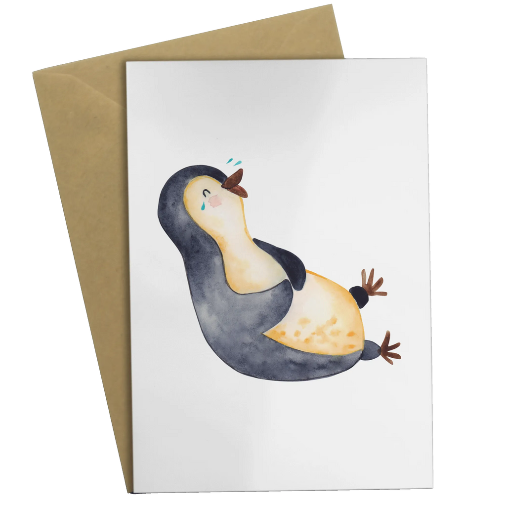 Grußkarte Pinguin Lachen Grußkarten, valentinstagskarte, jubiläumskarte, osterkarte, osterkarten, abiturkarte, Klappkarte, Motivkarte, glückwunschkarten, weihnachtskarten, faltkarte, neujahrskarte, Grußkarte, hochzeitskarten, Beileidskarte, vatertagskarte, einladungskarten, genesungskarte, dankeskarten, kommunionskarte, Glückwunschkarte, firmungskarte, doppelkarte, spruchkarte, babykarte, Pinguin, Pinguine, Fröhlich, Lachen, Optimismus, Lustiger Spruch, Humor, Fröhlichkeit