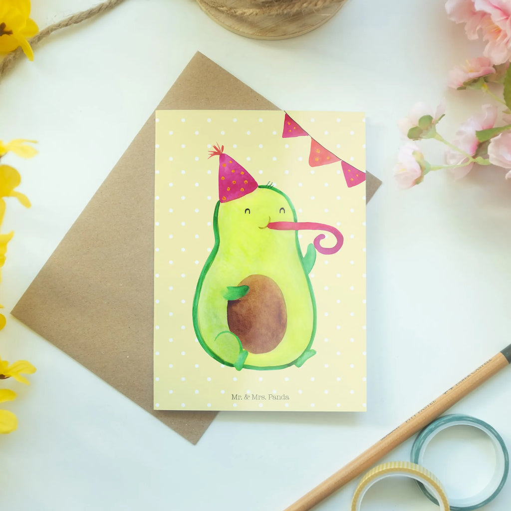 Greetings card avocado party Hochzeitskarte, Klappkarte, Einladungskarte, Karte, Geburtstagskarte, Grußkarte, Ansichtskarten, Glückwunschkarte, Avocado, Veggie, Vegan, Gesund, Prüfung, Abifeier, Schulabschluss, Klassenfeier, Firmenfeier, Geburtstagsfeier, Jubiläum, Feier, Abschluss, Party, Happy Birthday, Jahrestag, Bestanden, Abi, Geburtstag, Avocados, Lieblingstag, Feierei