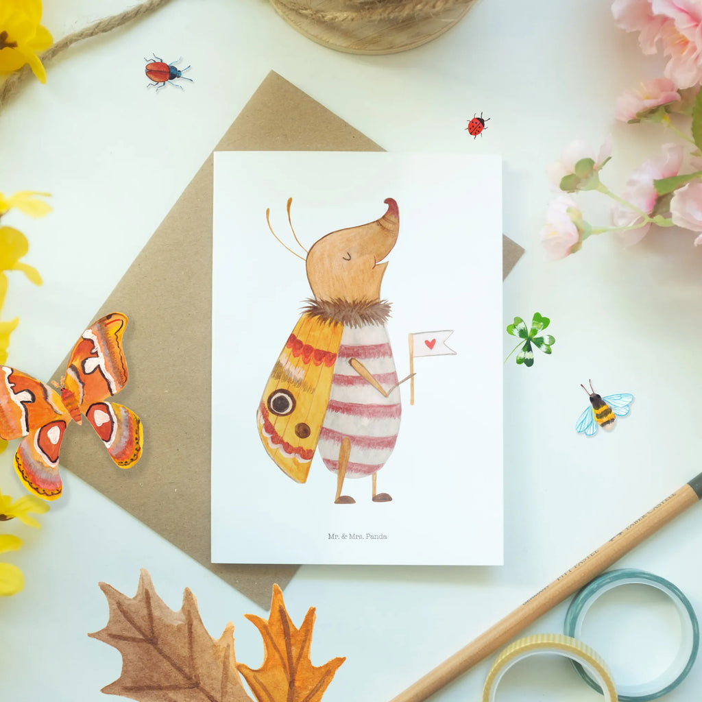 Greetings card Moth flag Glückwunschkarte, Klappkarte, Hochzeitskarte, Karte, Geburtstagskarte, Ansichtskarten, Einladungskarte, Grußkarte, Tiermotive, Gute Laune, lustige Sprüche, Tiere, Spruch witzig, Käfer, süß, Küche Deko, niedlich, Was kostet die Welt, Spruch lustig, Nachtfalter