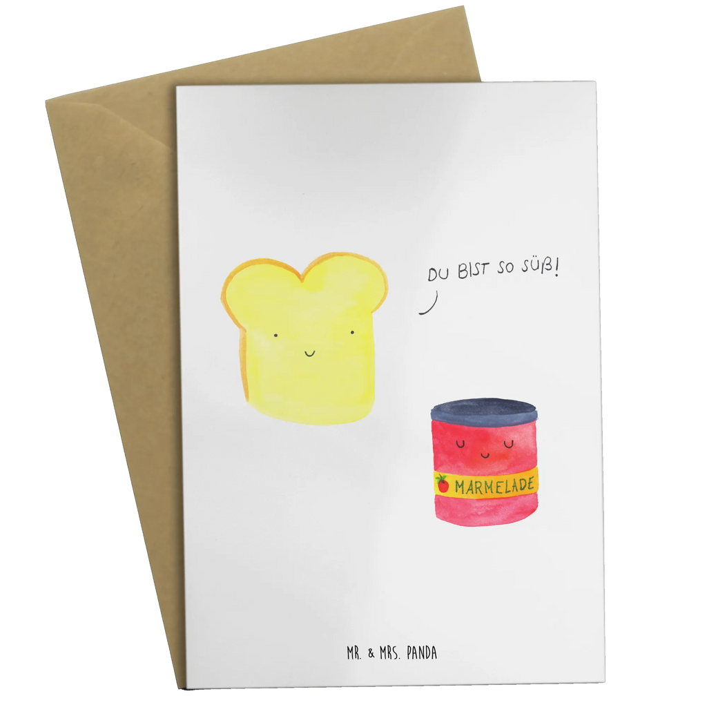 Greetings card toast jam Ansichtskarten, Geburtstagskarte, Einladungskarte, Glückwunschkarte, Karte, Grußkarte, Hochzeitskarte, Klappkarte, Tiermotive, Gute Laune, lustige Sprüche, Tiere, süß, süße Postkarte, Brot, Toast, Toastbrot, Küche Spruch, Frühstück Einladung, Marmelade, Küche Deko, Dreamteam