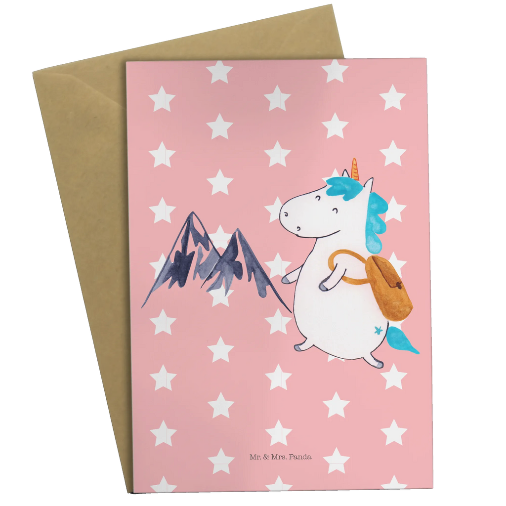 Kartka okolicznościowa jednorożec alpinista hochzeitskarten, babykarte, Glückwunschkarte, osterkarte, kommunionskarte, weihnachtskarten, Motivkarte, Grußkarten, einladungskarten, neujahrskarte, spruchkarte, Klappkarte, Grußkarte, osterkarten, vatertagskarte, abiturkarte, dankeskarten, glückwunschkarten, firmungskarte, Beileidskarte, jubiläumskarte, valentinstagskarte, genesungskarte, Einhörner, Unicorn, Einhorn Deko, Einhorn, Berge, Abenteuer, Abenteurer, Urlaub, Weltenbummler, Weltreise, Bergsteiger, Reisen, Entdecker