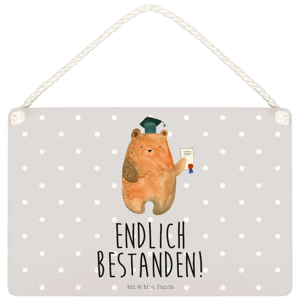 Deko Schild Bär Prüfung Türschild, Motivschild, Wandschild, Dekoschild, wandtafel, hängeschild, Spruchschild, Schild, Türschild Familie, Schild mit Spruch, holzbild, Deko Schild, wandhänger, sprüche schild, dekotafel, Holztafel, Deko Wandtafel, dekoschilder, Küchenschild, dekoration schild, Holzschild, Badschild, Bär, Teddybär, Teddy, Abitur, Prüfungen, Zeugnis, Prüfung Bestanden, Abschlusszeugnis, Abschluss
