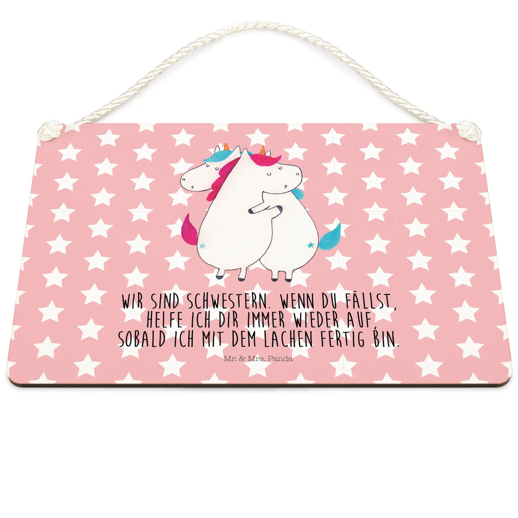 Deko Schild Einhörner Umarmen wandhänger, Motivschild, Schild, Türschild, Badschild, Wandschild, Türschild Familie, Deko Schild, sprüche schild, Schild mit Spruch, Holztafel, wandtafel, dekoration schild, holzbild, dekotafel, Küchenschild, Holzschild, Dekoschild, Spruchschild, Deko Wandtafel, dekoschilder, hängeschild, Einhorn Deko, Einhorn, Unicorn, Einhörner, Geschwister, Familie, Freundin, Sister, Schwestern, Schwester, BFF, Liebe, Freundinnen