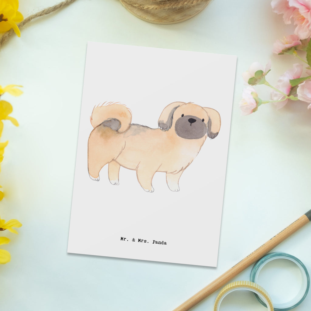 Postkarte Pekingese Lebensretter Postkarte, Karte, Geschenkkarte, Grußkarte, Einladung, Ansichtskarte, Geburtstagskarte, Einladungskarte, Dankeskarte, Hund, Hunderasse, Rassehund, Hundebesitzer, Geschenk, Tierfreund, Schenken, Welpe, Pekingese, Pekinese, Peking-Palasthund