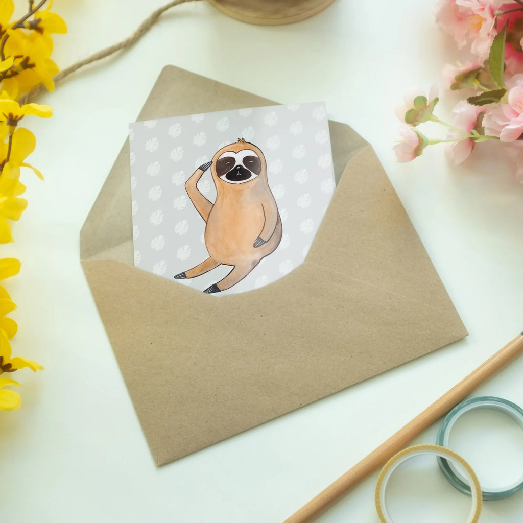 Kartka okolicznościowa leniwiec ptak babykarte, Glückwunschkarte, abiturkarte, jubiläumskarte, Beileidskarte, weihnachtskarten, Grußkarten, valentinstagskarte, genesungskarte, glückwunschkarten, firmungskarte, osterkarte, Klappkarte, hochzeitskarten, dankeskarten, Motivkarte, spruchkarte, osterkarten, kommunionskarte, einladungskarten, vatertagskarte, Grußkarte, neujahrskarte, Faultier, Faultier Deko, Faultier Geschenk, Faultiere, Vogel, Faultierwelt, faul, Frühaufsteher, Der Frühe Vogel, Morgenmuffel, Früher Vogel, Lieblingstier, Spinner