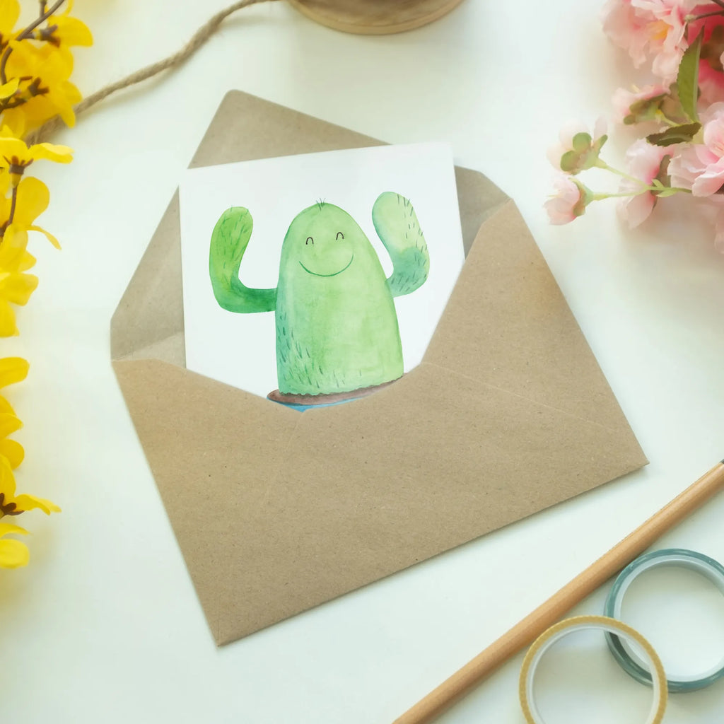 Greetings card cactus happy folding card, wedding card, invitation card, greeting card, birthday card, cactus, cactuses, plants, cactus plant, small green cactus, friend, office, new start, motivation, colleague, funny, child protection, saying, education, office life, mother, cacti, family