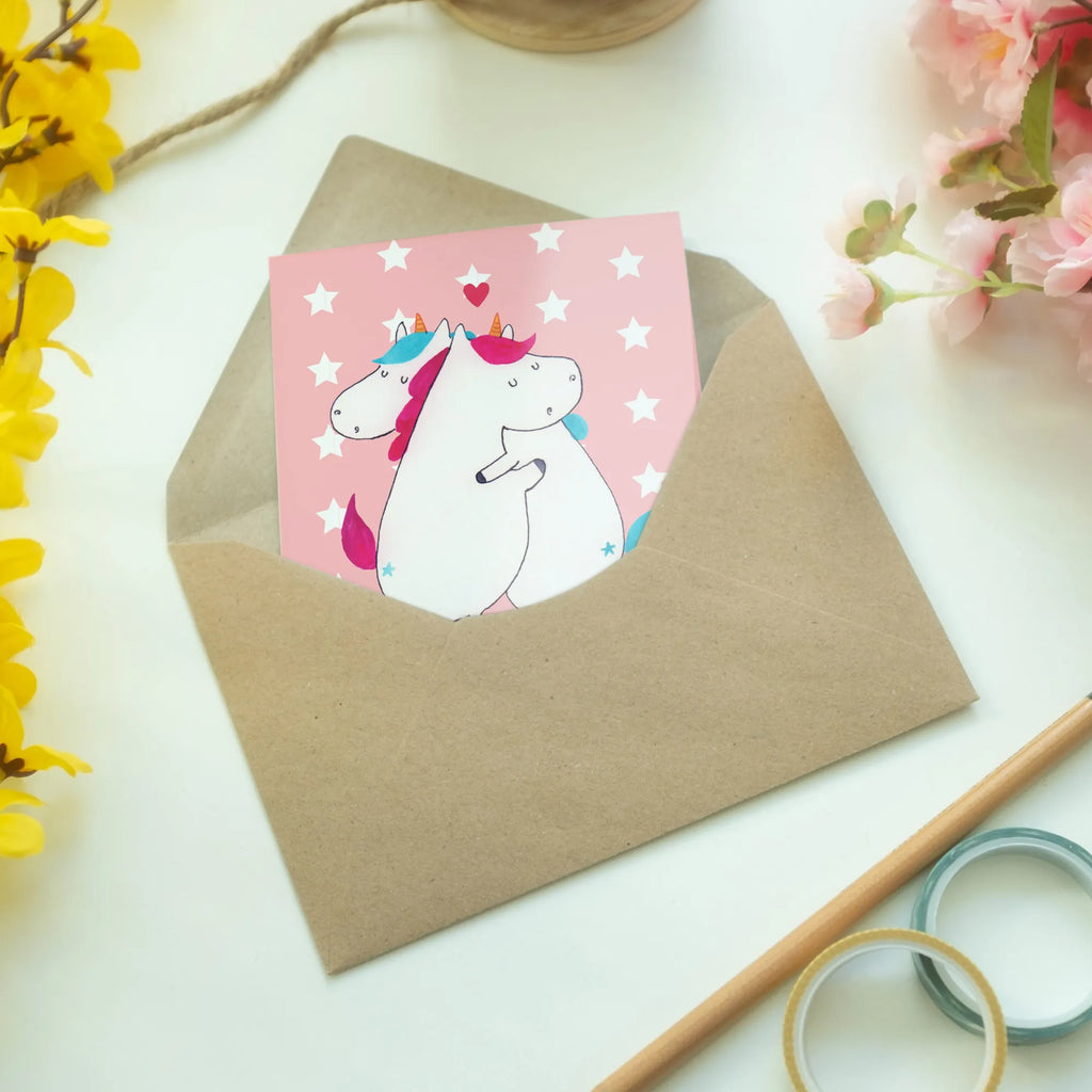 Greetings card unicorn communication birthday card, wedding card, folding card, invitation card, greeting card, unicorn, unicorns, present, gift, marriage, Thank you, valentine's day, partner, witty, funny, valentine, saying, Unicorn, love