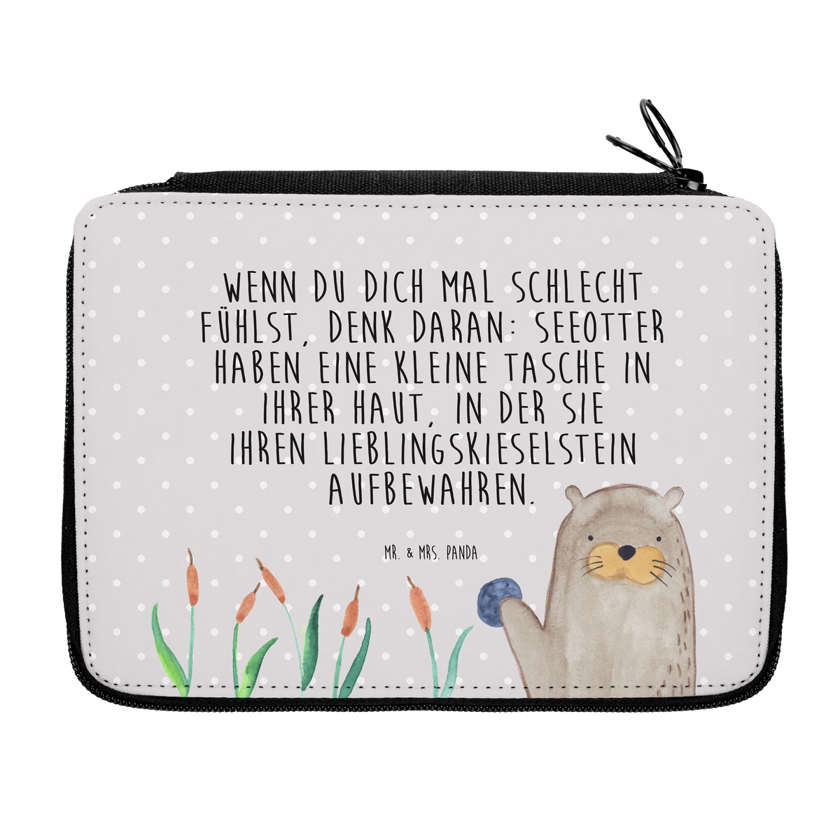 Piórnik wydra kamień Kuna, wydra, morska wydra