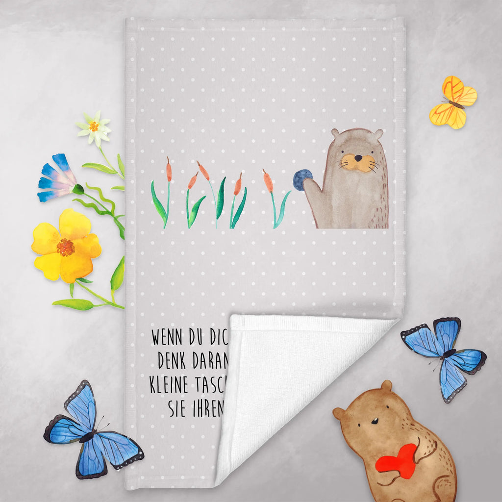 50 x 100 ręcznik wydra kamień Kuna, wydra, morska wydra