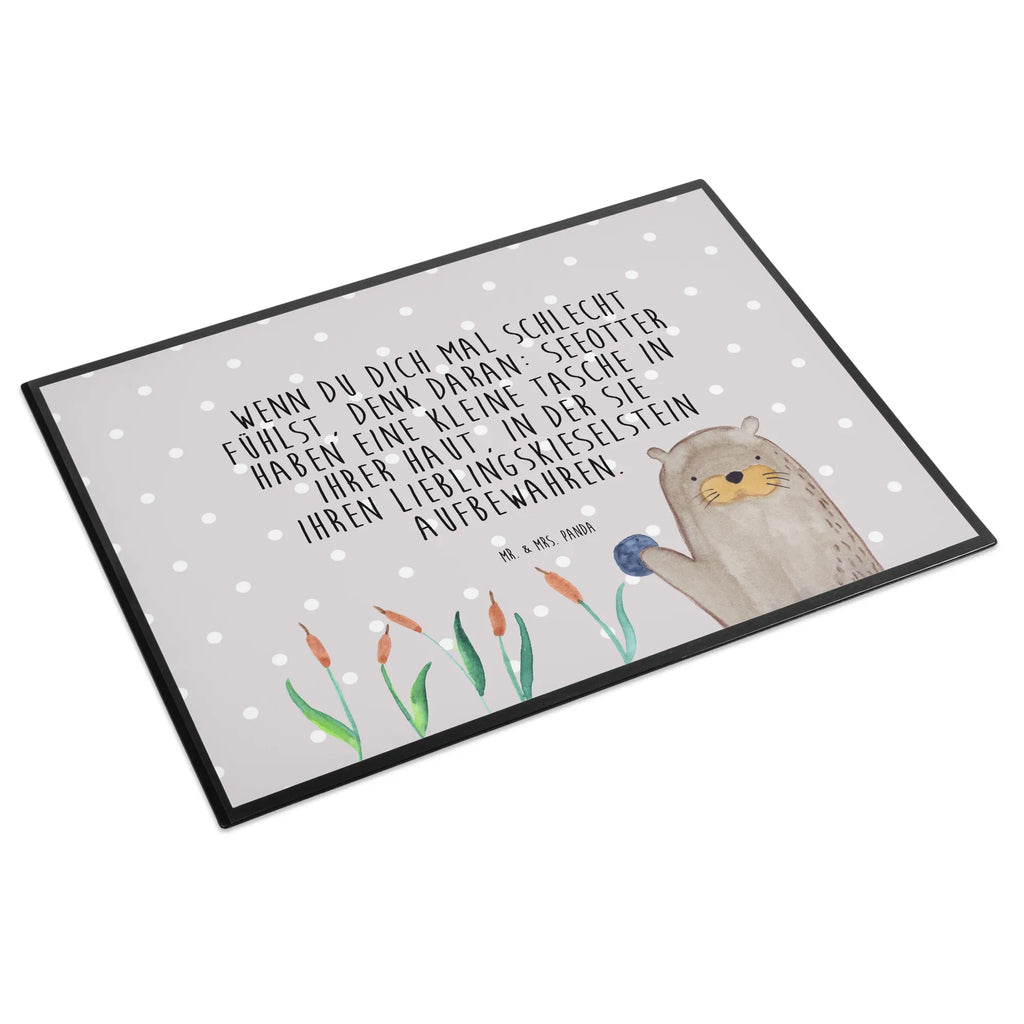 Schreibtischunterlage Otter Stein Schreibwaren, Schreibtischunterlage Groß, Büroartikel, Schreibtisch Unterlagen, Schreibtischauflage, Bürobedarf, Schreibunterlage, Otter, Fischotter, Seeotter, Otter Seeotter See Otter