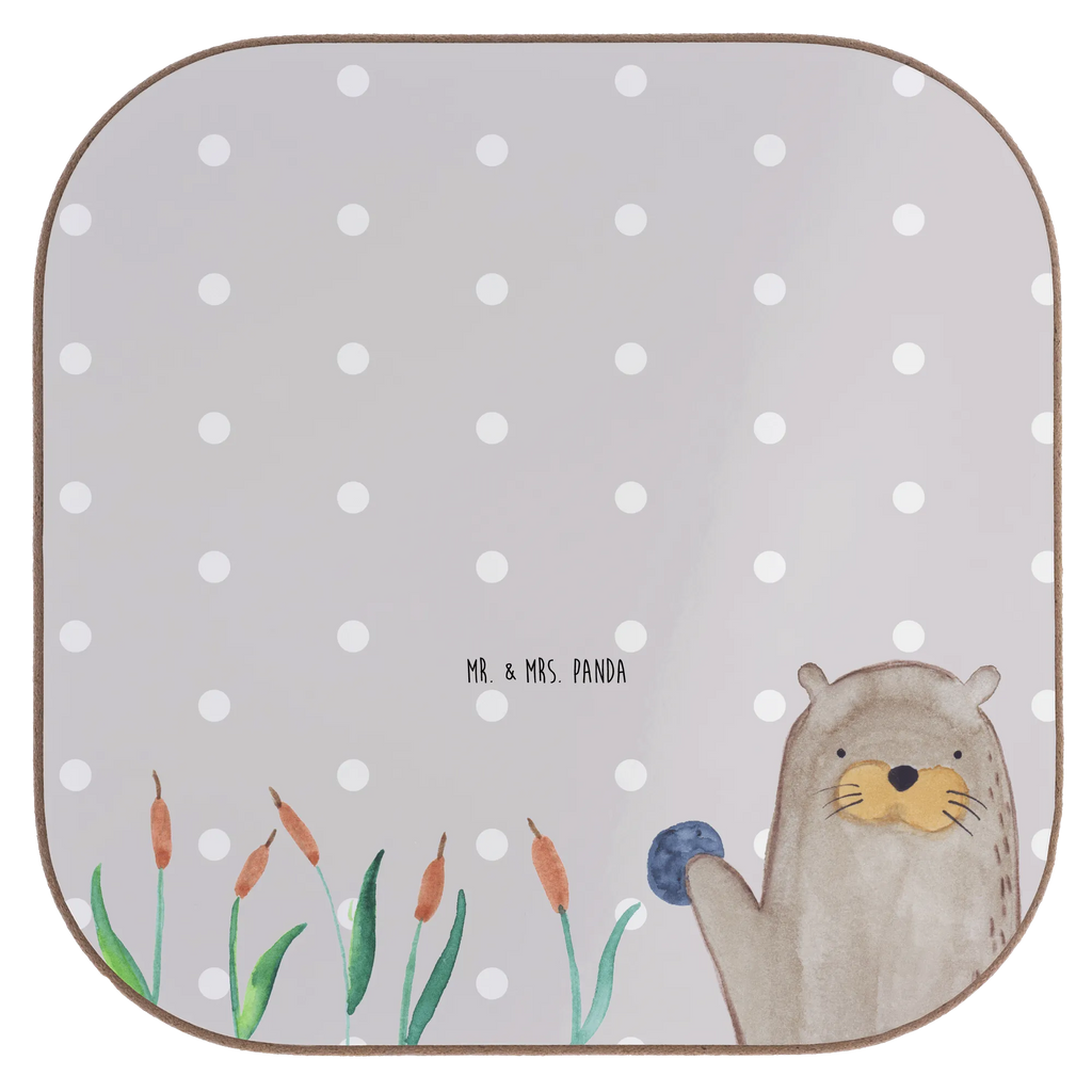 Square coaster otter Stone Glasuntersetzer, Untersetzer, Untersetzer Holz, Untersetzer für Gläser, Untersetzer Design, Getränkeuntersetzer, Bierdeckel, Tassen Untersetzer, Untersetzer aus Holz, Korkuntersetzer, Untersetzer Gläser, Holzuntersetzer, Otter, Fischotter, Seeotter, Otter Seeotter See Otter