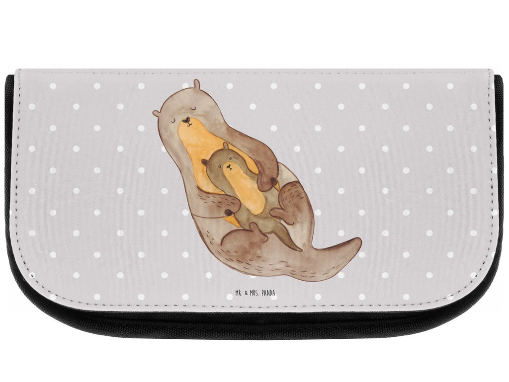 Cosmetics bag otter child Mudflap case, Make-up bag, Wallet, Sludge bag, Cosmetics, Cosmetic bag, Toilet bag, Bag, otter, marten, sea otter, European otter, water mammal, aquatic animal, baby otter, predator, water, otter gifts, animal lover, gift ideas for animal lovers, animal, mammal, water animal, gifts for people in love, Otter Sea Otter Lake Otter