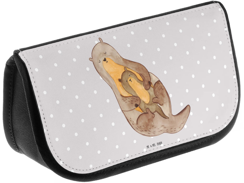 Cosmetics bag otter child Mudflap case, Make-up bag, Wallet, Sludge bag, Cosmetics, Cosmetic bag, Toilet bag, Bag, otter, marten, sea otter, European otter, water mammal, aquatic animal, baby otter, predator, water, otter gifts, animal lover, gift ideas for animal lovers, animal, mammal, water animal, gifts for people in love, Otter Sea Otter Lake Otter