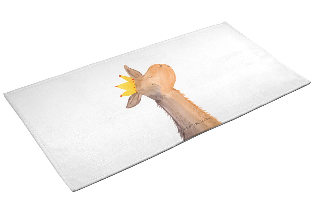 50 x 100 ręcznik Głowa lamy król Lama, Alpaka