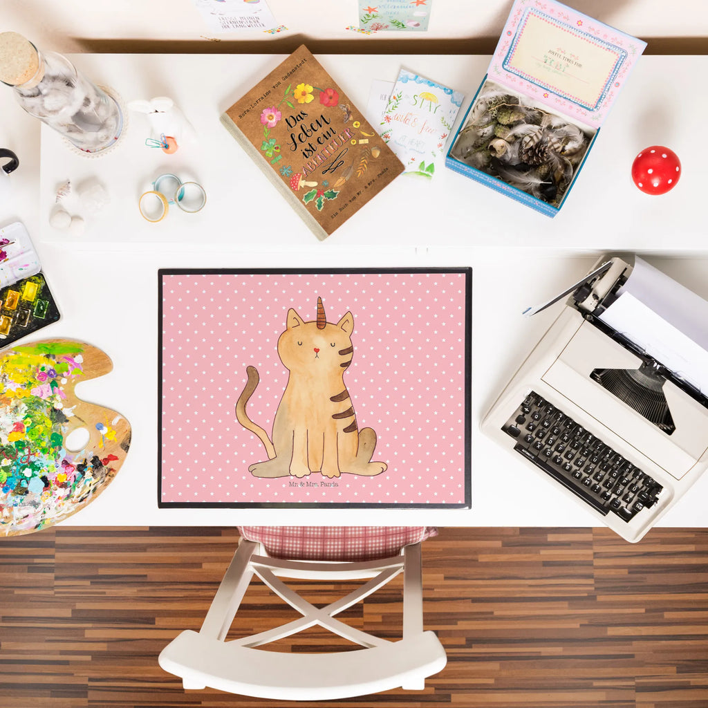 Podkładka na biurko jednorożec kot Schreibtisch Unterlagen, Bürobedarf, Büroartikel, Schreibwaren, Schreibtischunterlage Groß, Schreibtischauflage, Schreibunterlage, Einhorn, Einhörner, Einhorn Deko, Unicorn, Regenbogen, Glitzer, Einhornkatze, Mieze, Katze, Einhornpower, Erwachsenwerden, Kittyhorn, Katzenhorn, Katzer