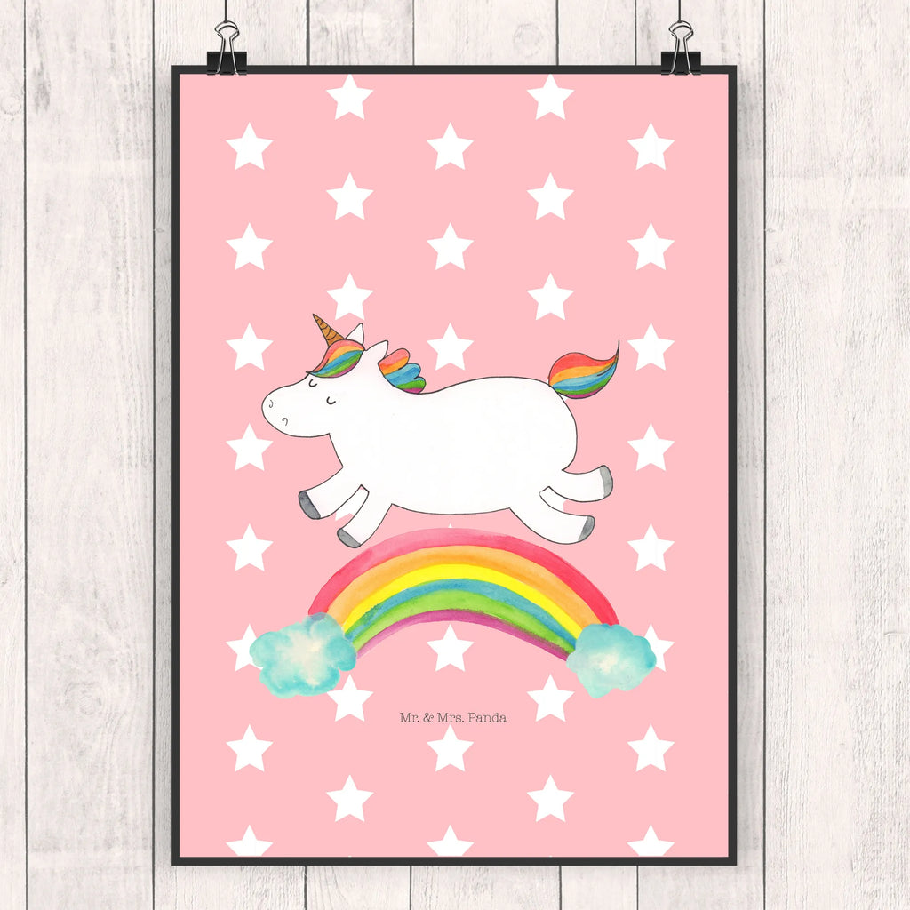 Poster Einhorn Regenbogen Wandposter, Kunstdruck, Posterdruck, wanddeko, Deko Bild, drucke, Poster, grafikposter, kunstdruck poster, Designposter, Wandschmuck, kunstposter, Wanddekoration, Bild für Wand, Bild, Plakat, kunst für die wand, Wandbild, wanddruck, Wanddeko Bild, Mr. & Mrs. Panda Poster, wandkunst, Einhorn Deko, Einhörner, Unicorn, Einhorn, Glitzer, Einhornpower, Erwachsenwerden, Regenbogen, Einhornautobahn