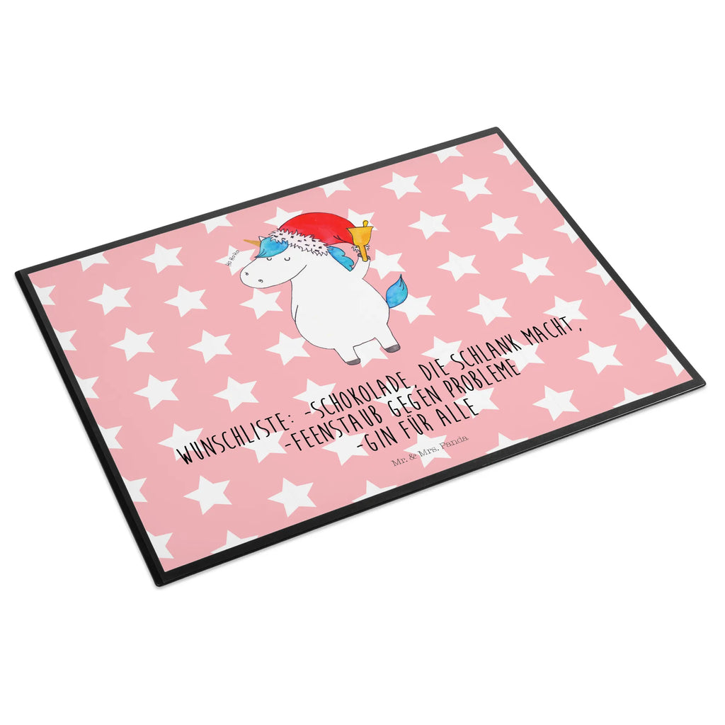 Schreibtischunterlage Einhorn Weihnachtsmann schreibtischunterlage, Schreibunterlage, schreibtischauflagen, pultunterlage, tischauflagen, tischpads, tischauflage, schreibauflage, Tischunterlage, schreibauflagen, tischmatten, arbeitsmatte, arbeitsunterlage, tischpad, Schreibtisch Matte, schreibmatte, Schreibtisch Unterlagen, schreibtischunterlagen, tischmatte, schreibtischmatte, Schreibtischauflage, Unicorn, Einhorn, Einhörner, Einhorn Deko, Weihnachten, Gin, Schoki, Nikolaus, Wunschzettel, Schokolade, Wunschliste, Weihnachtsmann, Feenstaub