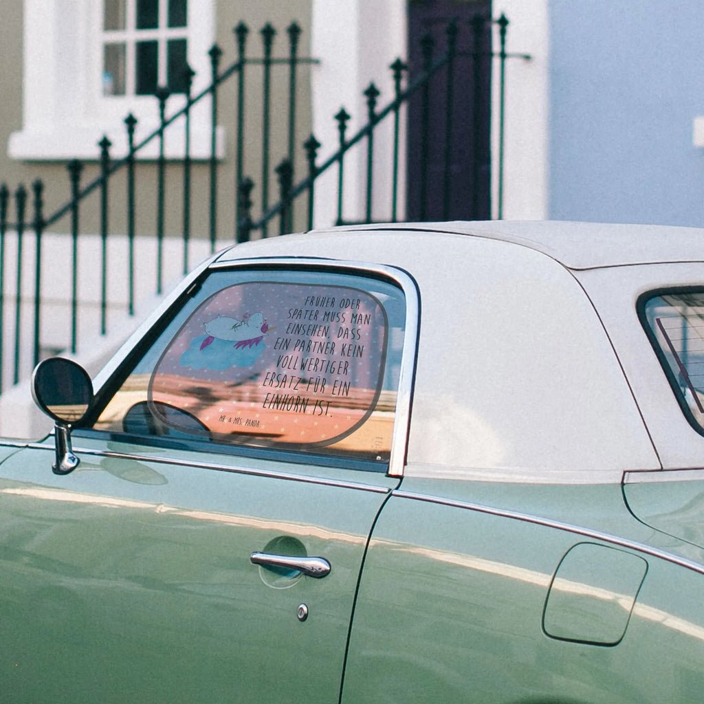 Osłona przeciwsłoneczna do samochodu Jednorożec Zakochany Jednorożec, jednorożce, dekoracje jednorożca, jednorożec