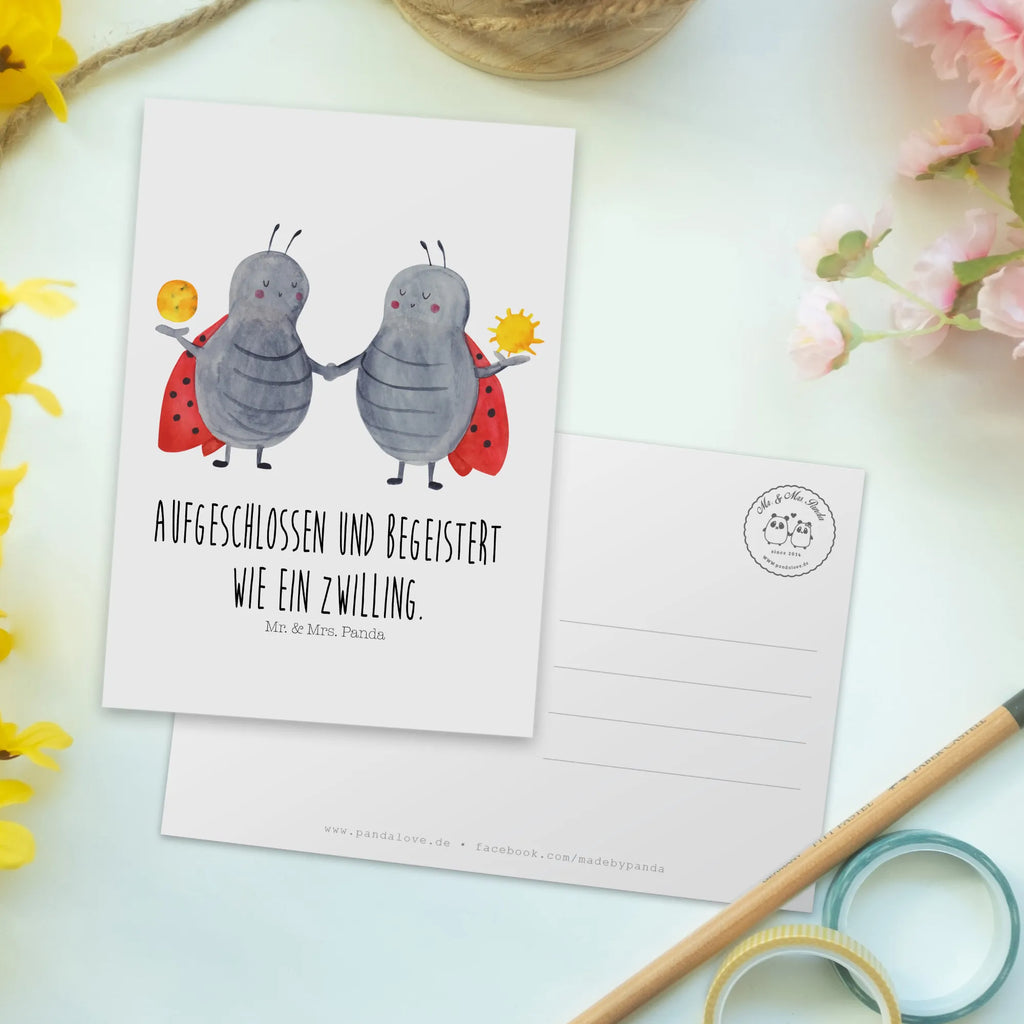 Postkarte Sternzeichen Zwilling Karte, Postkarte, Einladung, Geburtstagskarte, Dankeskarte, Ansichtskarten, Ansichtskarte, Einladung Geburtstag, Grußkarte, Geschenkkarte, Einladungskarte, Einladungskarten Geburtstag, Tierkreiszeichen, Sternzeichen, Horoskop, Astrologie, Aszendent, Glückskäfer, Zwillingsschwester, Marienkäfer, Geburtstag Mai, Geschenk Mai, Zwilling Sternzeichen, Zwilling Geschenk, Geschenk Juni, Zwillingsbruder, Zwillinge