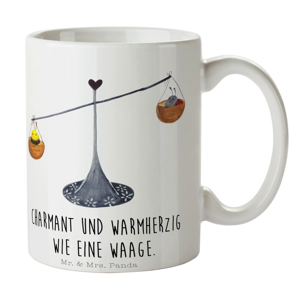 Tasse Sternzeichen Waage Geschenktasse, Keramiktasse, Tasse mit Zitaten, Kaffeetasse, Bürotasse, Porzellantasse, Teetasse, Tasse mit Motiven, Tasse, Tierkreiszeichen, Sternzeichen, Horoskop, Astrologie, Aszendent, Geschenk September, Biene, Waage Sternzeichen, Marienkäfer, Gleichgewicht, Hummel, Geburtstag September, Geburtstag Oktober, Geschenk Oktober, Waage Geschenk, Waage