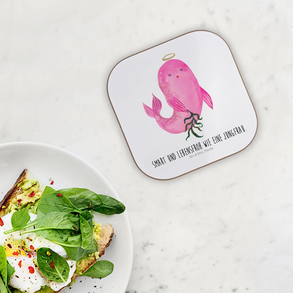 Square coaster Star sign Virgo party, Coasters, presents, gifts, gift, breakfast, glass coasters, constellations, birthdays, astrology, zodiac, date of birth, month of birth, gift September, mermaid, birthday September, virgin, virgin zodiac sign, birthday August, gift August