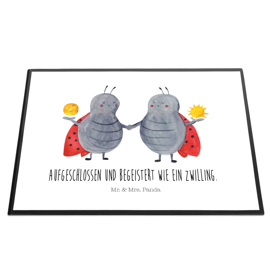 Desk pad Star sign twin Schreibwaren, Schreibtischunterlage Groß, Schreibunterlage, Schreibtischauflage, Schreibtisch Unterlagen, Büroartikel, Bürobedarf, Tierkreiszeichen, Sternzeichen, Horoskop, Astrologie, Aszendent, Geburtstag Mai, Marienkäfer, Zwillingsbruder, Zwilling Geschenk, Glückskäfer, Zwillinge, Zwilling Sternzeichen, Geschenk Juni, Zwillingsschwester, Geschenk Mai