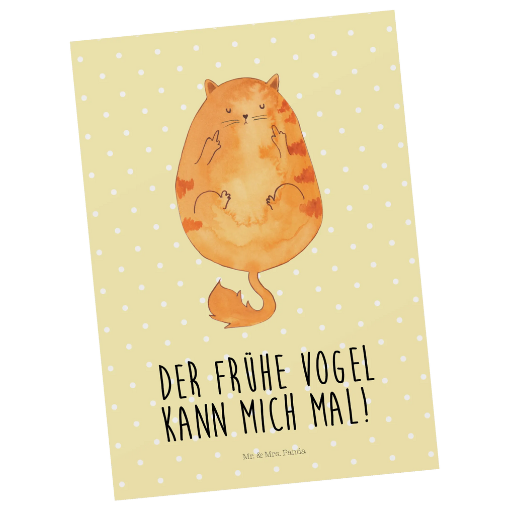 Postcard Cat Early riser Motivkarte, Grußkarte, Ansichtskarten, Designkarte, Ansichtskarte, bildkarte, Kunstkarten, einzelkarte, spruchkarte, Postkarte, Postkarten, kunstkarte, Fotokarte, Katzenmotiv, Katzenfan, Katzendeko, Katzenfreund, Katzenliebhaber, Katzenprodukte, Katzenartikel, Katzenaccessoires, Katzensouvenirs, Katzenliebhaberprodukte, Katzenmotive, Katze, Der Frühe Vogel Kann Mich Mal, Kaffee, Katzen, Mietze, Morgenmuffel, Kater, Frühaufsteher