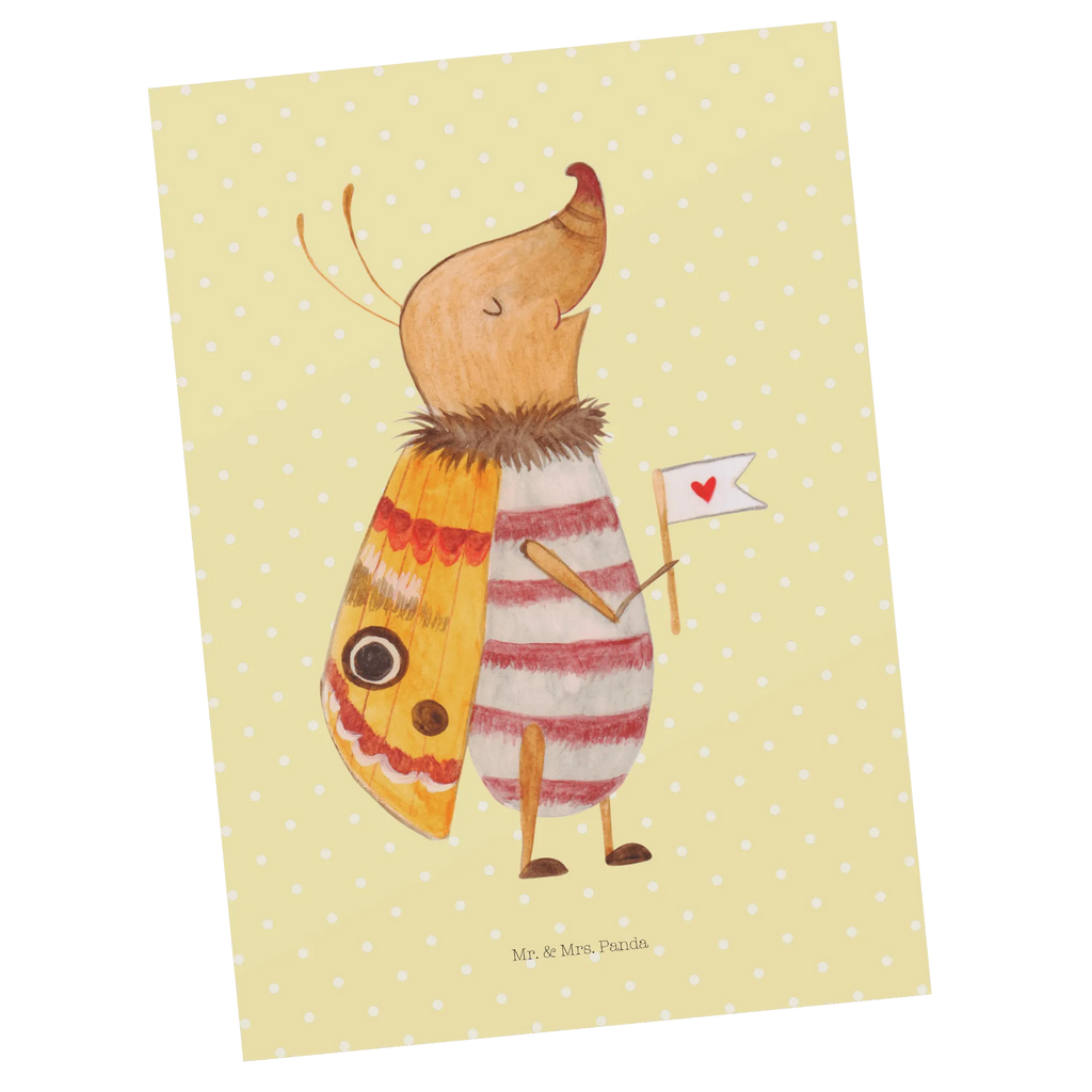 Pocztówka ćma mała flaga Motywy zwierzęce, dobra energia, zabawne powiedzonka, zwierzęta