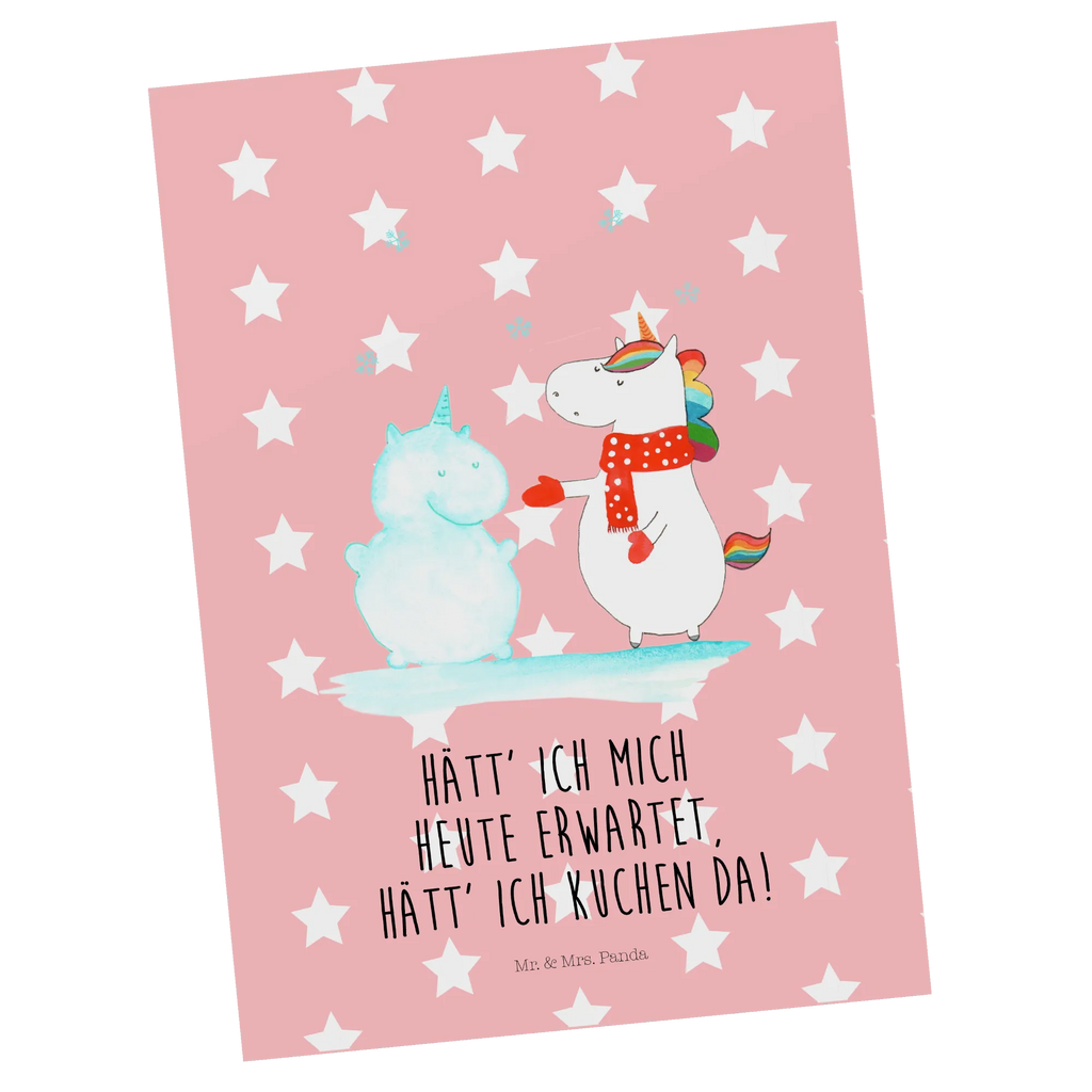 Postkarte Einhorn Schneemann Postkarte, Geburtstagskarte, Einladung, Einladungskarte, Einladungskarten Geburtstag, Geschenkkarte, Karte, Ansichtskarten, Grußkarte, Dankeskarte, Einladung Geburtstag, Ansichtskarte, Einhorn, Einhörner, Einhorn Deko, Unicorn, Schnee, kalt, X-Mas, Winter, Schneemann, Weihnachten, Handschuhe, Mütze, Kuchen