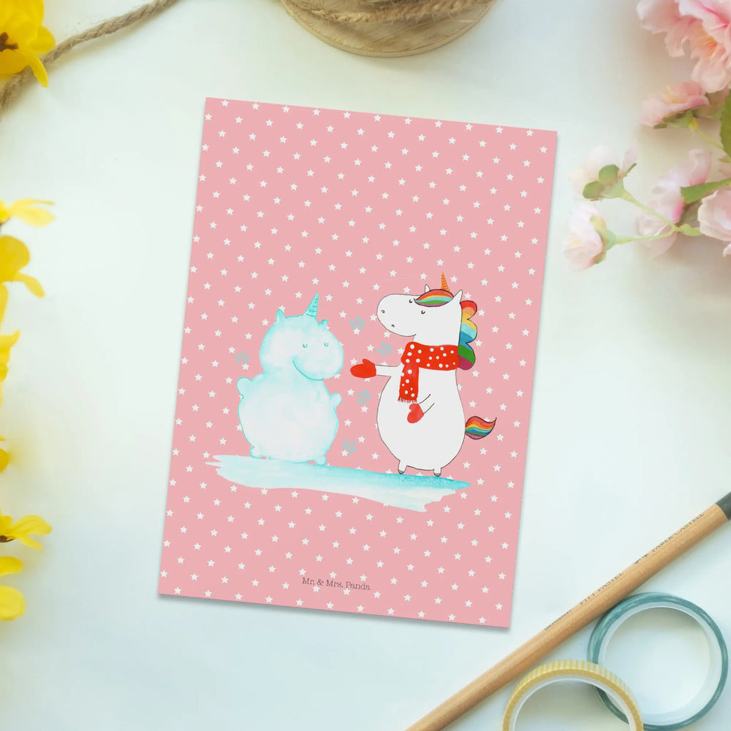 Postkarte Einhorn Schneemann Postkarte, Geburtstagskarte, Einladung, Einladungskarte, Einladungskarten Geburtstag, Geschenkkarte, Karte, Ansichtskarten, Grußkarte, Dankeskarte, Einladung Geburtstag, Ansichtskarte, Einhorn, Einhörner, Einhorn Deko, Unicorn, Schnee, kalt, X-Mas, Winter, Schneemann, Weihnachten, Handschuhe, Mütze, Kuchen