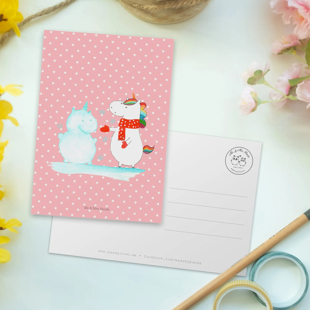 Postkarte Einhorn Schneemann Postkarte, Geburtstagskarte, Einladung, Einladungskarte, Einladungskarten Geburtstag, Geschenkkarte, Karte, Ansichtskarten, Grußkarte, Dankeskarte, Einladung Geburtstag, Ansichtskarte, Einhorn, Einhörner, Einhorn Deko, Unicorn, Schnee, kalt, X-Mas, Winter, Schneemann, Weihnachten, Handschuhe, Mütze, Kuchen
