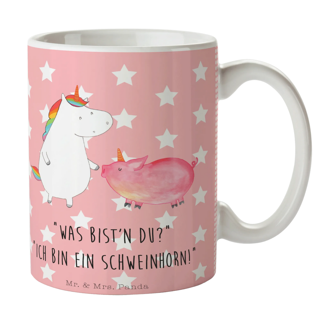 Tasse Einhorn + Schweinhorn Tasse, Tasse mit Motiven, Geschenktasse, Porzellantasse, Kaffeetasse, Bürotasse, Teetasse, Keramiktasse, Tasse mit Zitaten, Einhorn, Einhörner, Einhorn Deko, Unicorn, Schweinchen, Schwein, Schweinhorn, Freundschaft, Freundin