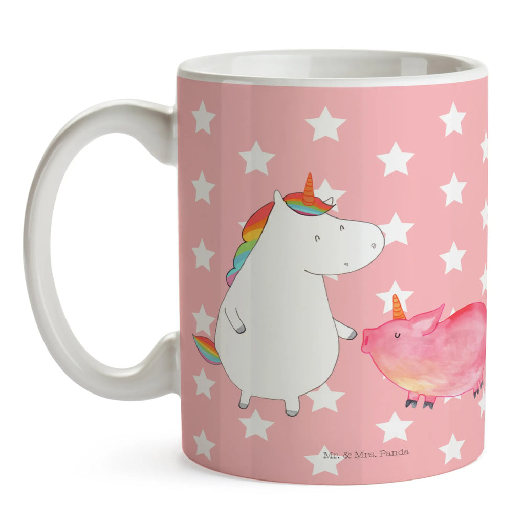Tasse Einhorn + Schweinhorn Tasse, Tasse mit Motiven, Geschenktasse, Porzellantasse, Kaffeetasse, Bürotasse, Teetasse, Keramiktasse, Tasse mit Zitaten, Einhorn, Einhörner, Einhorn Deko, Unicorn, Schweinchen, Schwein, Schweinhorn, Freundschaft, Freundin