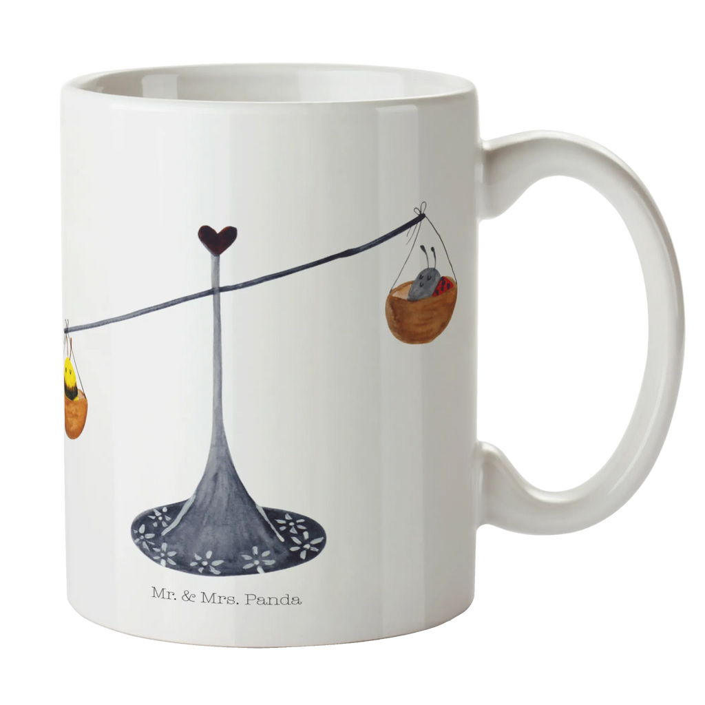 Tasse Sternzeichen Waage Geschenktasse, Keramiktasse, Tasse mit Zitaten, Kaffeetasse, Bürotasse, Porzellantasse, Teetasse, Tasse mit Motiven, Tasse, Tierkreiszeichen, Sternzeichen, Horoskop, Astrologie, Aszendent, Geschenk September, Biene, Waage Sternzeichen, Marienkäfer, Gleichgewicht, Hummel, Geburtstag September, Geburtstag Oktober, Geschenk Oktober, Waage Geschenk, Waage