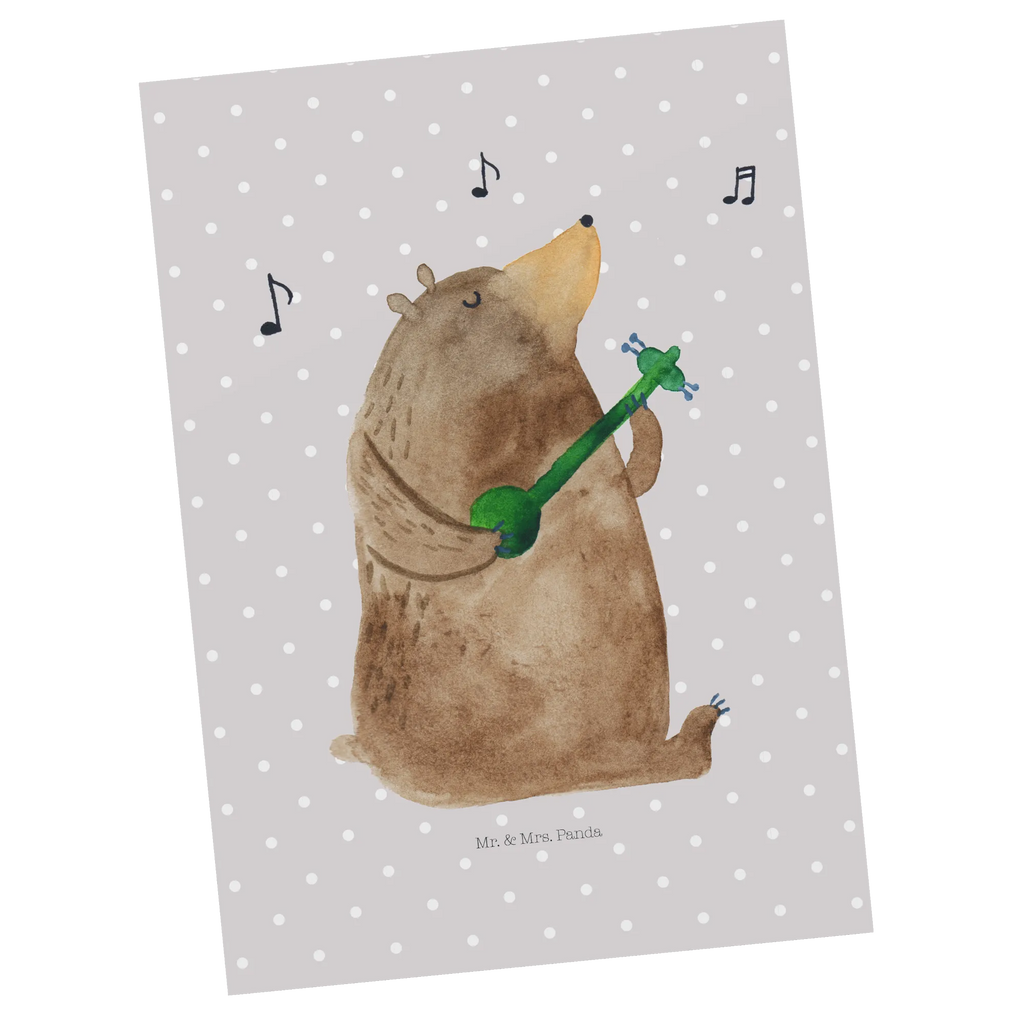 Postcard bear song invitation, Postcard, gift, card, invitation card, letter, postcards, gift card, paper, bear, teddy, teddy bear, cuddly toy, partner, Bear, love, saying, valentine, love song, song, woman, heart, girlfriend