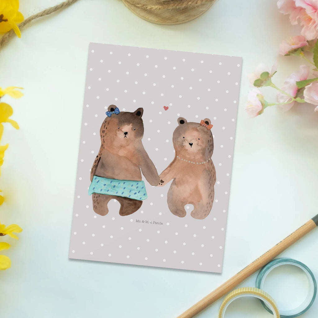 Postcard bear Girlfriend Einladungskarte, Dankeskarte, Geburtstagskarte, Ansichtskarten, Ansichtskarte, Karte, Postkarte, Grußkarte, Einladungskarten Geburtstag, Einladung Geburtstag, Geschenkkarte, Einladung, Bär, Teddy, Teddybär, Bär Freundin Beste Freund Liebe Liebesbeweis Verliebt Kumpel Kumpeliene