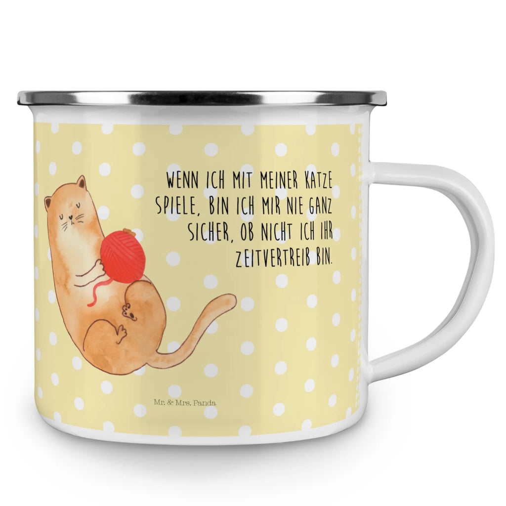 Enamel camping mug Cat Wool Emaille Becher, Trinkbecher, Becher, becher emaille, blechbecher, Pott, wandertasse, Campingtasse, Blechtasse, Reisebecher, Emaille Tasse, wanderbecher, Teebecher, Tasse Emaille, emaillebecher, metallbecher, Campingbecher, Kaffeebecher, Metalltasse, Emailletasse, reisetasse, Tasse, Teetasse, Kaffeetasse, Katzensouvenirs, Katzenliebhaberprodukte, Katzenmotive, Katzenmotiv, Katzenfan, Katzendeko, Katze, Katzenfreund, Katzenliebhaber, Katzenprodukte, Katzenartikel, Katzenaccessoires, Katzenbesitzerin, Verspielt, Wolle, Spiel, Wollknäuel, Spielen, Cat, Haustier, Mietze, Katzenhalter, Cats, Katzen, Kater
