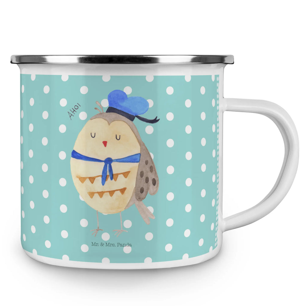 Enamel camping mug Owl sailor hiking mug, outdoor cup, enamel drinking mug, camping metal cup, stainless steel drinking cup, camping mug, steel mug for camping, camper mug, campfire mug, metal camping mug, metal cup, travel mug, adventure mug, camp coffee mug, enamel mug, tin coffee cup, backpacking mug, bushcraft mug, enamel camping cup, lightweight camping mug, owl, forest animal, bird, nocturnal, gift ideas, birthday present, illustrated, funny, romantic gift, owl decor, Girlfriend, Sailor, Mariner, Owl decoration, Owl saying, Pun funny, Wedding anniversary gift, Marriage, Owl, Home port