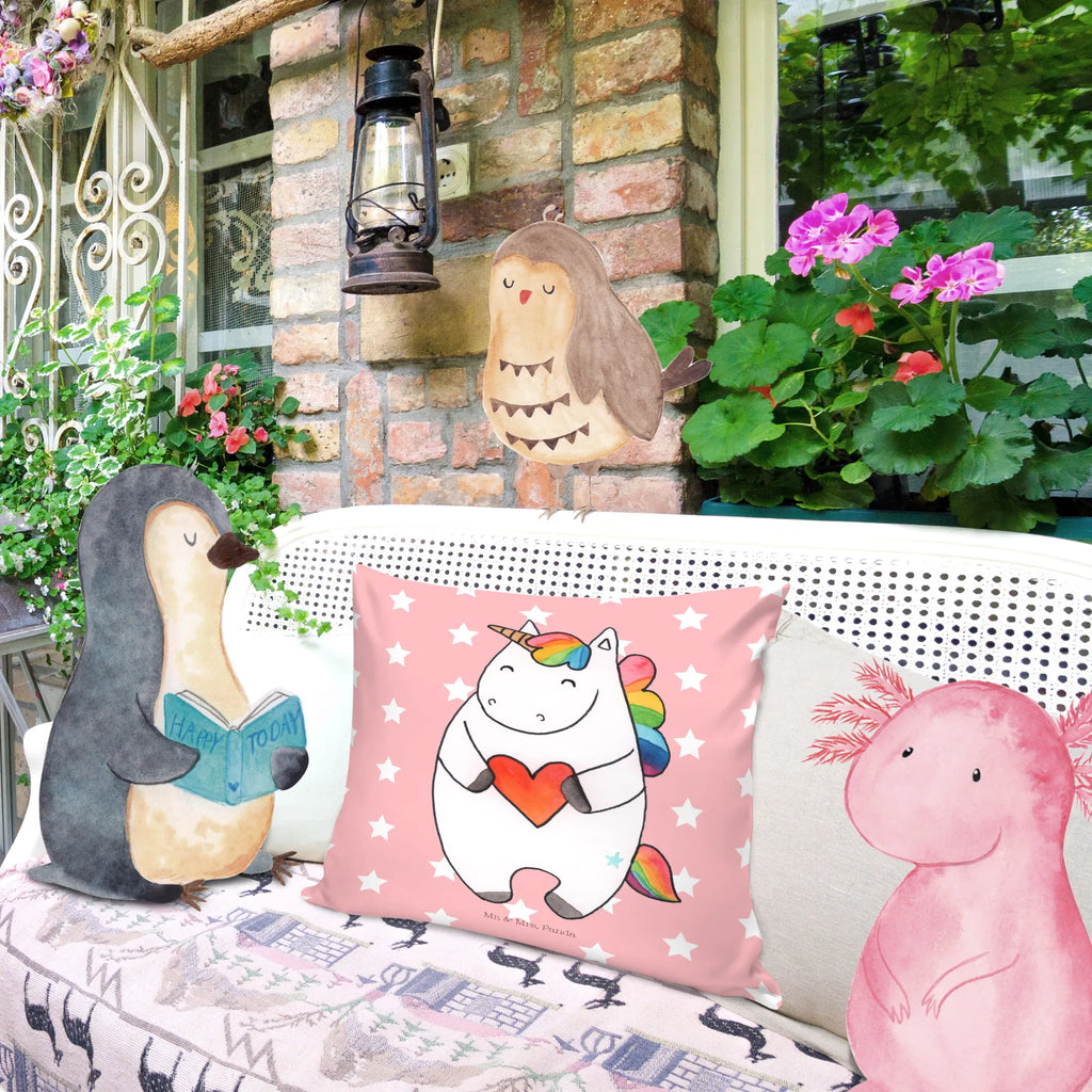 Cushion unicorn Heart 40x40, bedroom, couch, pillows, soft, sofa, cushion, bed, pillow case, settee, pad, 40 x 40, fluffy, Pillow, unicorn, unicorns, girlfriend present, heart, girlfriend gift, funny, bad girl, different, evil, bad, Unicorn