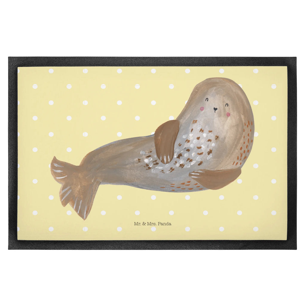 Fußmatte Robbe Lachen Eingangsteppich, Fussmatte, Schmutzmatte, Schmutzfangteppich, Schuhabstreifer, Eingangsmatte, Sauberlaufmatte, Schmutzfangmatte, flurmatte, schmutzfangmatten, matte haustür, türmatten, Türmatte, Fußmatten, hausmatte, fußmatte, außenmatte, Abtretmatte, Türvorleger, sauberlaufmatten, Haustürmatte, abstreifer, Abtreter, Fußabstreifer, Schmutzfänger, Fußabtreter, Gute Laune, Tiermotive, Lustige Sprüche, Tiere, Strand, Meerestier, Seehund, Robbe, Nordsee, Ostsee, Robben