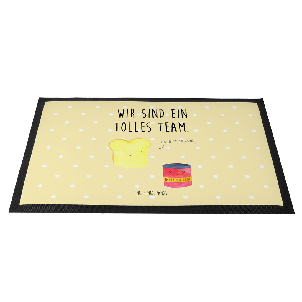 Fußmatte Toast & Marmelade Schmutzfangteppich, Fußabtreter, Schmutzfänger, Gummimatte, Schmutzfangmatte, Türmatte, Fußabstreifer, Matte, Türvorleger, Schmutzfangmatte waschbar, Fußmatte waschbar, Fußmatte outdoor, Fußmatte außen, Eingangsteppich, Fussmatten, Fussmatten online, Haustürmatte, Sauberlaufmatte, Fußmatte innen, Fußabtreter außen, Gummi Matte, Fußabstreifer außen, Schmutzmatte, Motivfußmatte, Vorleger, Fußmatten, Fußmatte außen wetterfest, Tiermotive, Gute Laune, lustige Sprüche, Tiere, Küche Deko, Frühstück Einladung, Toastbrot, Brot, Küche Spruch, Toast, Marmelade, Dreamteam, süße Postkarte, süß