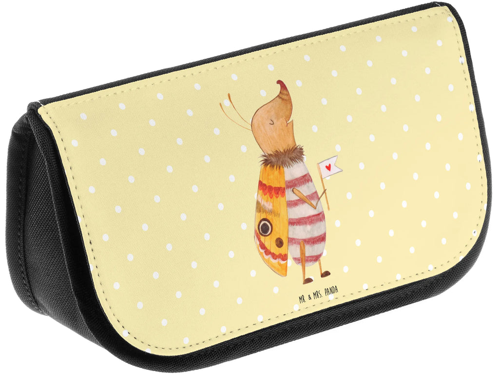Cosmetics bag Moth flag Toilet bag, Bag, Cosmetic bag, Cosmetics, Make-up bag, Sludge bag, Mudflap case, Wallet, small animals, cute, funny, cute animal motives, hand drawn, small world, funny sayings, good mood, happy, gifts, gift ideas, special gifts, animal lover, card, Saying funny, How much does the world cost, Moth, Kitchen decoration, Beetle