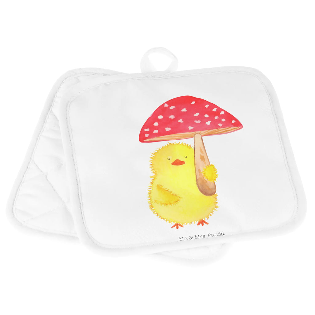 2-elementowy zestaw podkładek pod garnki pisklę muchomor czerwony Topflappen, Topfhandschuhe, Topflappen Set, Topflappen 2er Set, 2er Set Topflappen, topfhalter, Topfuntersetzer, Topflappenset, Ostern, Osterdeko, Osterhase, Osternest, Ostergeschenke, Geschenke zu Ostern, Ostern Geschenk, Ostergeschenke Kinder, Ostern Kinder, Ostergrüße, Glückspilz, Frohe Ostern, Fliegenpilz, Küken