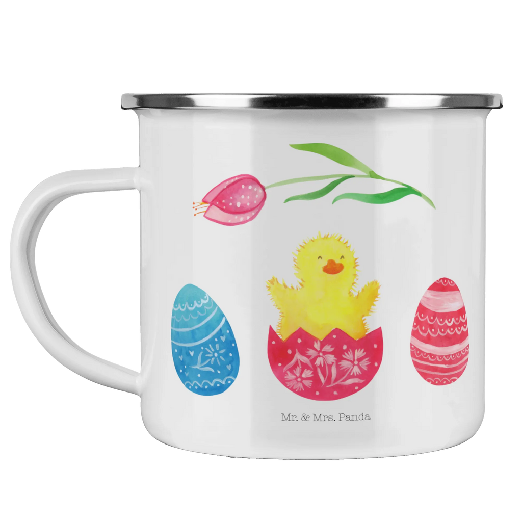 Enamel camping mug chick Hatch lightweight camping mug, metal camping mug, tin coffee cup, steel mug for camping, hiking mug, camp coffee mug, campfire mug, travel mug, camper mug, adventure mug, enamel camping cup, enamel mug, enamel drinking mug, metal cup, bushcraft mug, camping mug, outdoor cup, camping metal cup, backpacking mug, stainless steel drinking cup, Easter, Easter bunny, Easter egg, egg, joy, happy Easter, best wishes, greetings, Chicks, spring fever, Easter greetings, Easter eggs