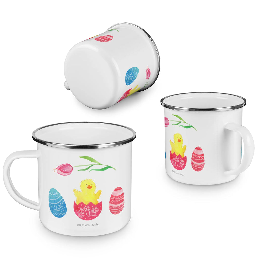 Enamel camping mug chick Hatch lightweight camping mug, metal camping mug, tin coffee cup, steel mug for camping, hiking mug, camp coffee mug, campfire mug, travel mug, camper mug, adventure mug, enamel camping cup, enamel mug, enamel drinking mug, metal cup, bushcraft mug, camping mug, outdoor cup, camping metal cup, backpacking mug, stainless steel drinking cup, Easter, Easter bunny, Easter egg, egg, joy, happy Easter, best wishes, greetings, Chicks, spring fever, Easter greetings, Easter eggs