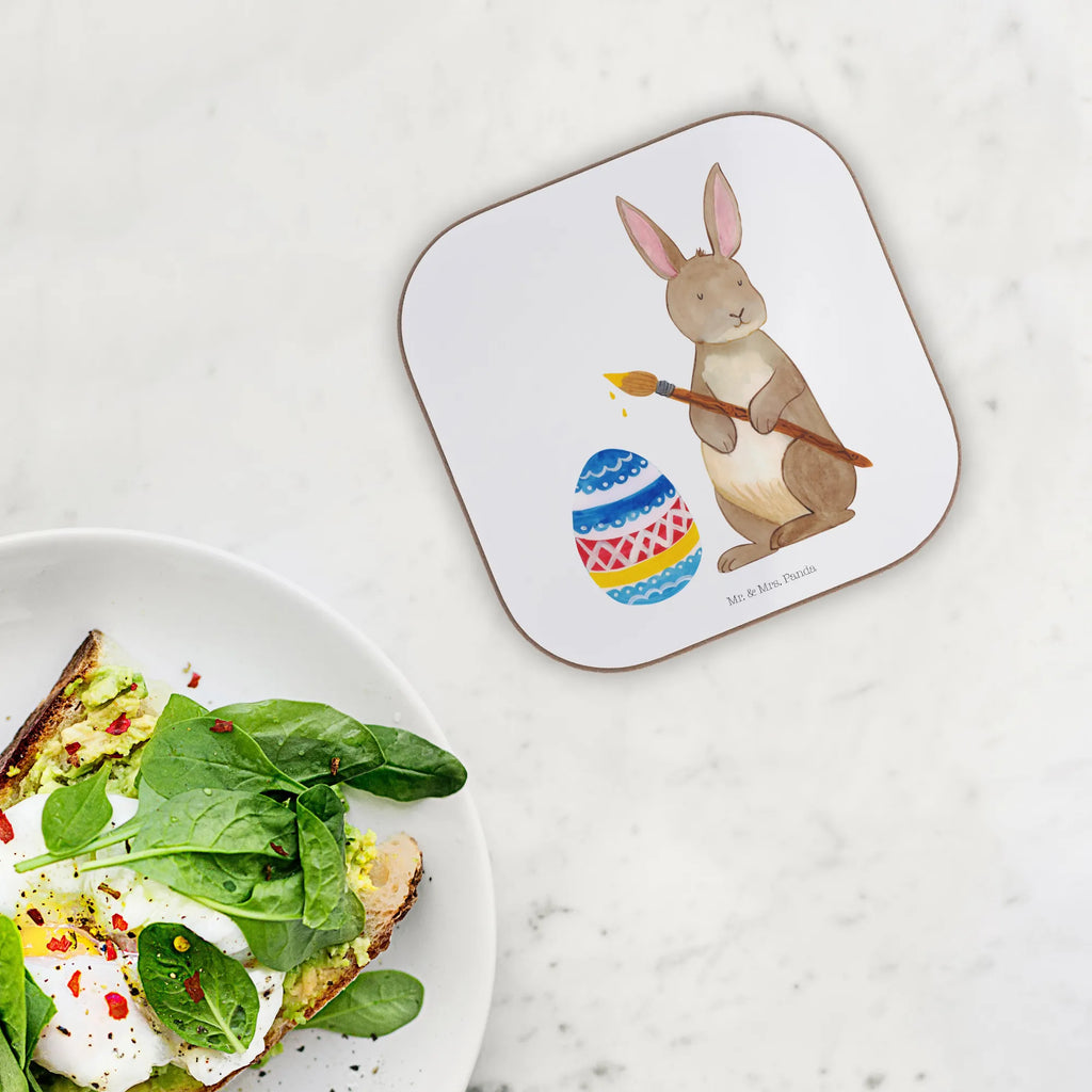 Podkładka Zając Malowanie jajek Wielkanoc, zajączek wielkanocny, prezenty wielkanocne, gniazdo wielkanocne, dekoracje wielkanocne, prezenty na Wielkanoc, prezent wielkanocny, prezenty wielkanocne dla dzieci, Wielkanoc dla dzieci
