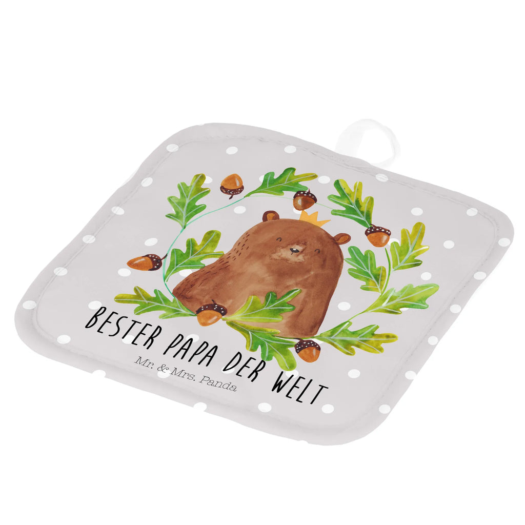 2er Set Topflappen  Bär König Topfuntersetzer, Topflappen Set, topfhalter, 2er Set Topflappen, Topflappen, Topflappenset, Topfhandschuhe, Topflappen 2er Set, Teddy, Teddybär, Bär, Papi, Vatertag, Dad, Vater, Papa, Bester Papa, Papa Bär, Weltbester Papa, Daddy, Bester Vater