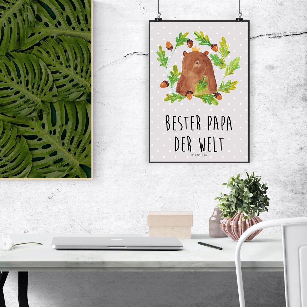 Poster bear king grafikposter, wanddeko, Deko Bild, Posterdruck, Bild, drucke, Deko Poster, Wandposter, wanddruck, kunstdruck poster, Mr. & Mrs. Panda Poster, Wanddekoration, Wandbild, Wandschmuck, typografie poster, Design Poster, Kunstdruck, kunstposter, Designposter, wandkunst, Poster, Wanddeko Bild, Panda Poster, Plakat, Teddy, Bär, Teddybär, Dad, Daddy, Papa, Papa Bär, Vater, Weltbester Papa, Papi, Bester Papa, Vatertag, Bester Vater