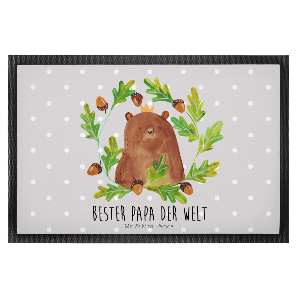 Fußmatte Bär König Fußabstreifer, Fussmatte, flurmatte, Abtreter, Schmutzmatte, Türmatte, sauberlaufmatten, Schmutzfangteppich, Fußmatten, Schuhabstreifer, türmatten, hausmatte, Eingangsteppich, Fußabtreter, Abtretmatte, fußmatte, schmutzfangmatten, Schmutzfänger, Schmutzfangmatte, abstreifer, Eingangsmatte, Türvorleger, Sauberlaufmatte, matte haustür, Haustürmatte, außenmatte, Teddybär, Bär, Teddy, Bester Papa, Daddy, Dad, Papi, Vatertag, Weltbester Papa, Papa, Vater, Bester Vater, Papa Bär